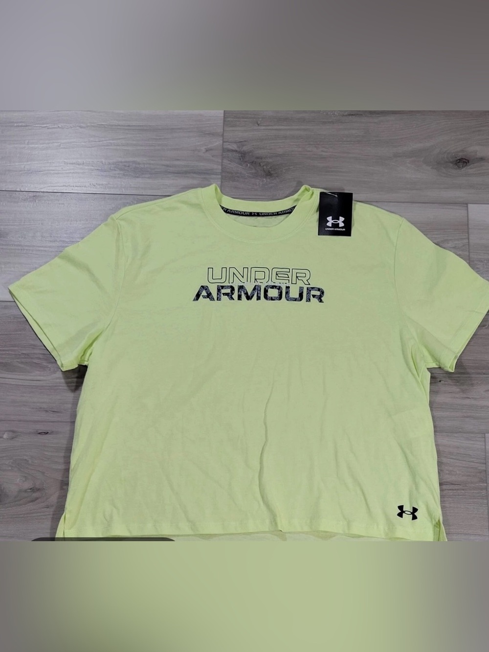 Under Armour Neon Lime Short Sleeve Performance Tee